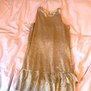 Kate Spade gold girls dress sz. 10